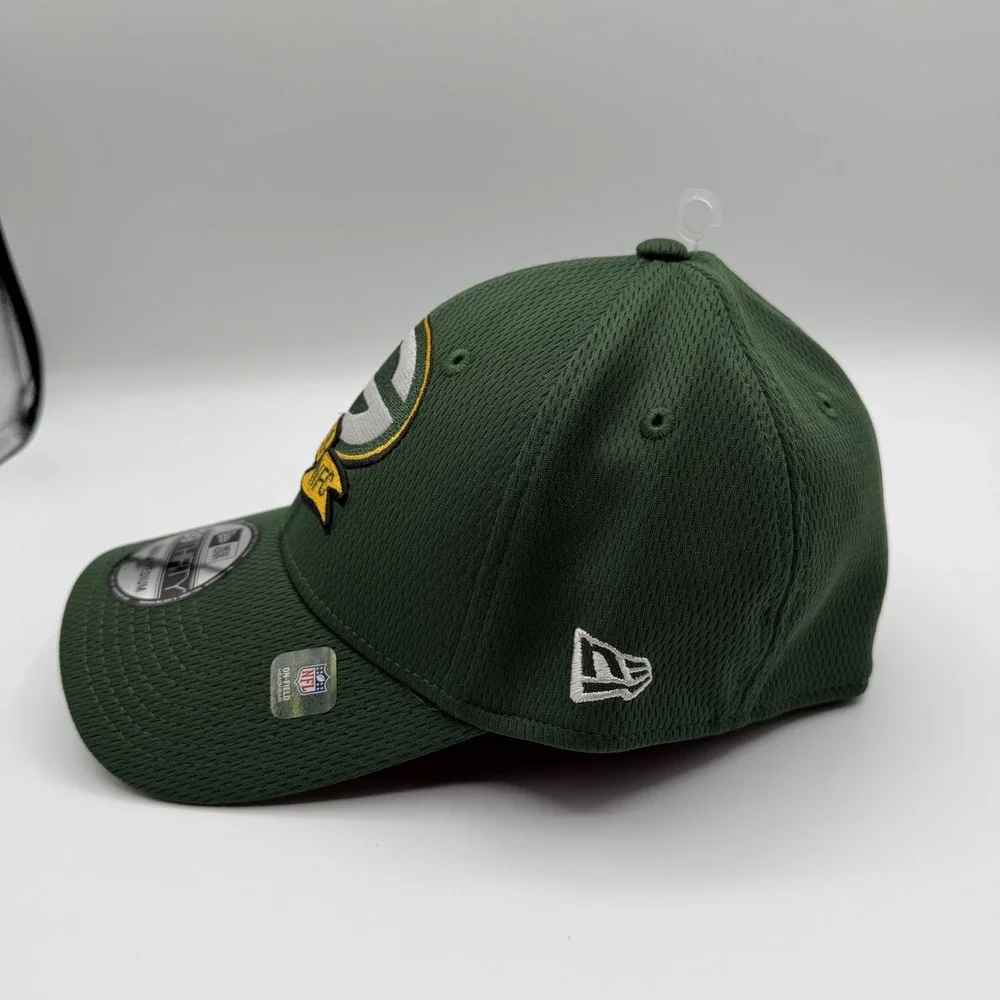 New Era 39Thirty Green Bay Packers 2022 Sideline Hat Cap Sz S/M Stretch‎ Fit NFL